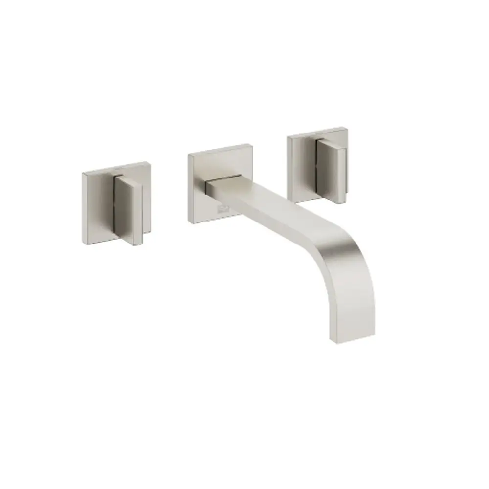Dornbracht-MEM-Waschtisch-Wandbatterie-ohne Ablaufgarnitur-Ausladung 200mm-platin gebürstet, 36712782-06 Galeriebild 1